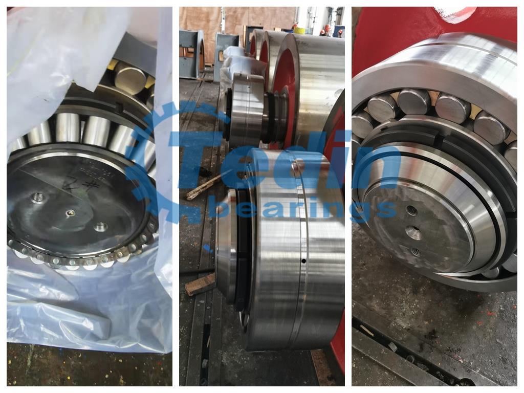 Spherical roller bearings for rotary kiln